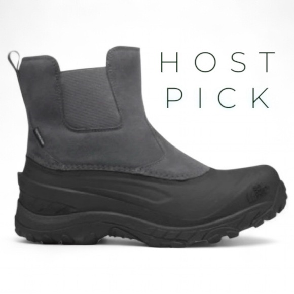 The North Face Other - THE NORTH FACE Men’s Chilkat IV Pull-On Gray/Black Waterproof Heat Seeker Boots